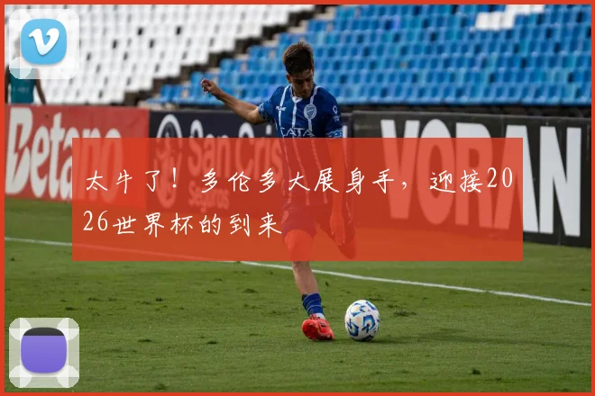 太牛了!多伦多大展身手,迎接2026世界杯的到来