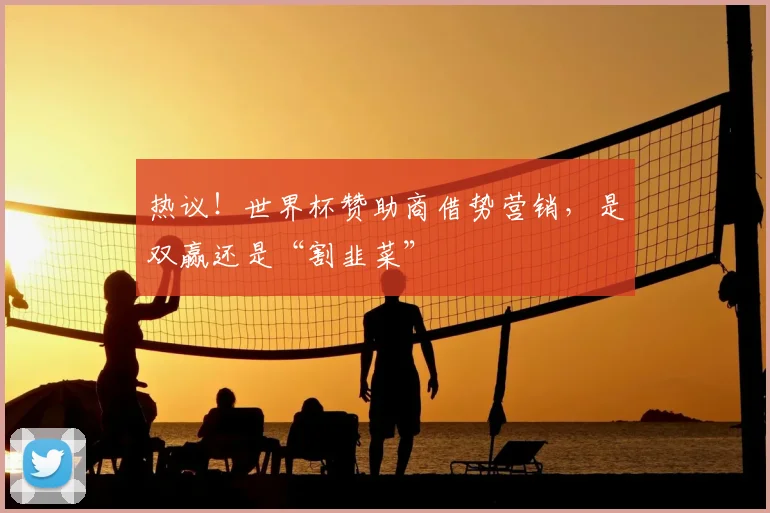 热议！世界杯赞助商借势营销，是双赢还是“割韭菜”